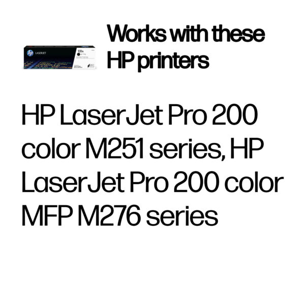 HP 131A Black Original LaserJet Toner Cartridge HP 131A Black Original LaserJet Toner Cartridge