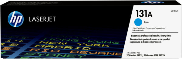 HP 131A Cyan Original LaserJet Toner Cartridge HP 131A Cyan Original LaserJet Toner Cartridge