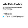 HP 131A Cyan Original LaserJet Toner Cartridge HP 131A Cyan Original LaserJet Toner Cartridge