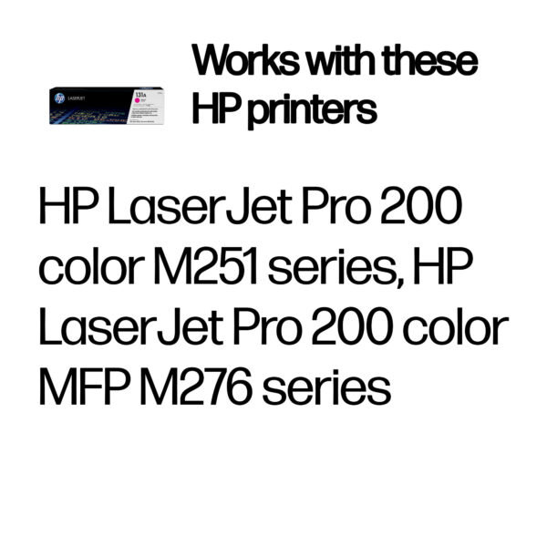 HP 131A Magenta Original LaserJet Toner Cartridge HP 131A Magenta Original LaserJet Toner Cartridge