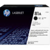 HP 81A Black Original LaserJet Toner Cartridge HP 81A Black Original LaserJet Toner Cartridge