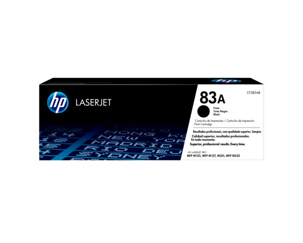 HP 83A Black Original LaserJet Toner Cartridge HP 83A Black Original LaserJet Toner Cartridge
