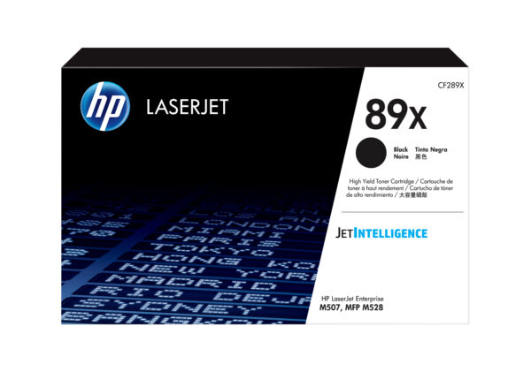 HP 89X High Yield Black Original LaserJet Toner Cartridge HP 89X High Yield Black Original LaserJet Toner Cartridge