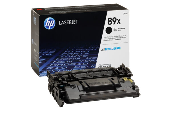 HP 89X High Yield Black Original LaserJet Toner Cartridge HP 89X High Yield Black Original LaserJet Toner Cartridge