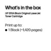 HP 201A Black Original LaserJet Toner Cartridge HP 201A Black Original LaserJet Toner Cartridge