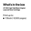 HP 410X High Yield Black Original LaserJet Toner Cartridge HP 410X High Yield Black Original LaserJet Toner Cartridge