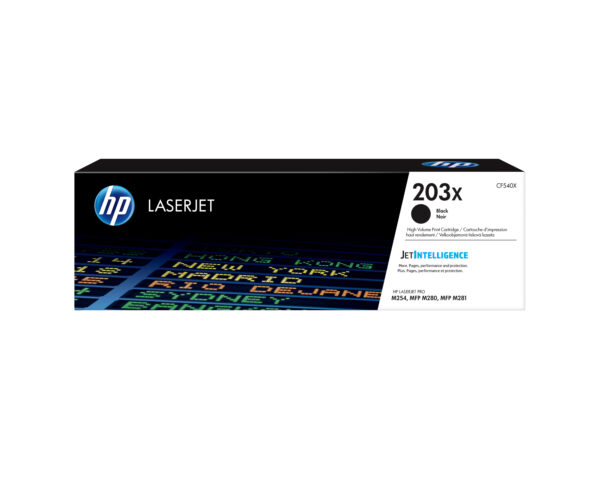 HP 203X High Yield Black Original LaserJet Toner Cartridge HP 203X High Yield Black Original LaserJet Toner Cartridge