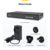 StarTech.com Secure 4-Port KVM Switch, DVI, NIAP 4.0 Desktop KVM for StarTech.com Secure 4-Port KVM Switch, DVI, NIAP 4.0 Desktop KVM for