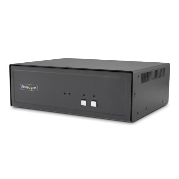 StarTech.com Secure 2-Port Dual-Monitor KVM Switch, DVI, NIAP 4.0 StarTech.com Secure 2-Port Dual-Monitor KVM Switch, DisplayPort, 4K