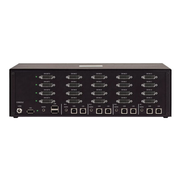 StarTech.com Secure 4-Port Quad-Monitor KVM Switch, DVI, NIAP 4.0