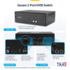 StarTech.com Secure 2-Port KVM Switch, HDMI or DisplayPort, 4K 60Hz, StarTech.com Secure 2-Port KVM Switch, HDMI or DisplayPort, 4K 60Hz,