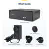 StarTech.com Secure 2-Port KVM Switch, HDMI or DisplayPort, 4K 60Hz, StarTech.com Secure 2-Port KVM Switch, DisplayPort, 4K 30Hz, NIAP 4.0
