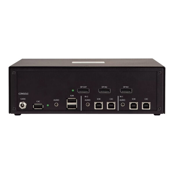 StarTech.com Secure 2-Port KVM Switch, DisplayPort, 4K 30Hz, NIAP 4.0 StarTech.com Secure 2-Port KVM Switch, DisplayPort, 4K 30Hz, NIAP 4.0