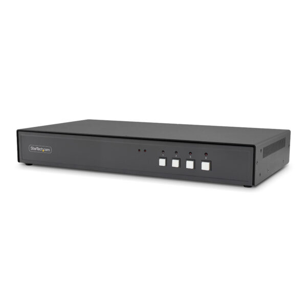 StarTech.com Secure 4-Port KVM Switch, DisplayPort, 4K 30Hz, NIAP 4.0 StarTech.com Secure 4-Port KVM Switch, DisplayPort, 4K 30Hz, NIAP 4.0