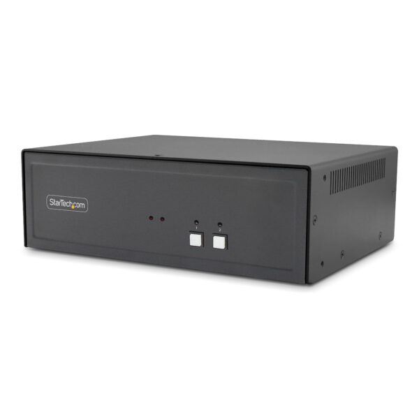 StarTech.com Secure 2-Port Dual-Monitor KVM Switch, 1x DisplayPort In StarTech.com Secure 2-Port Dual-Monitor KVM Switch, 1x DisplayPort In