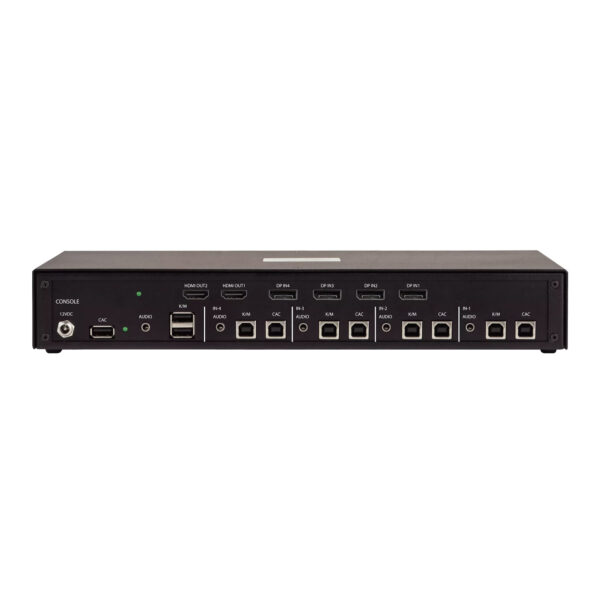 StarTech.com Secure 4-Port Dual-Monitor KVM Switch, 1x DisplayPort In StarTech.com Secure 4-Port Dual-Monitor KVM Switch, 1x DisplayPort In