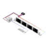 StarTech.com Secure 2-Port Quad-Monitor KVM Switch, 2x DisplayPort In
