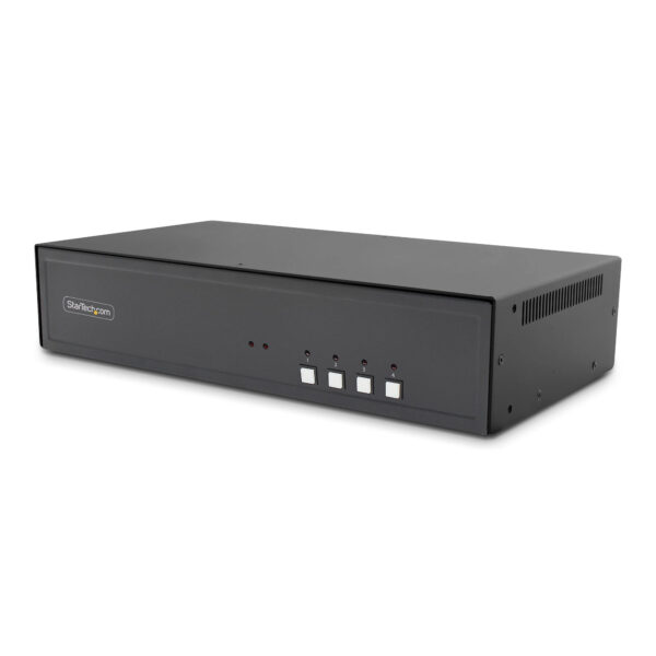 StarTech.com Secure 4-Port Quad-Monitor KVM Switch, 2x DP In to 4x StarTech.com Secure 4-Port Quad-Monitor KVM Switch, 2x DP In to 4x