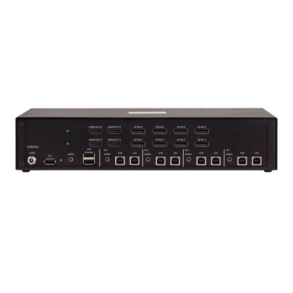 StarTech.com Secure 4-Port Quad-Monitor KVM Switch, 2x DP In to 4x StarTech.com Secure 4-Port Quad-Monitor KVM Switch, 2x DP In to 4x