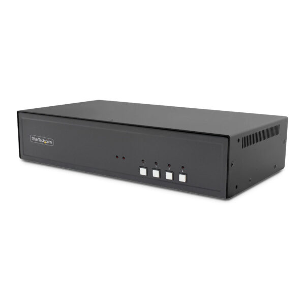 StarTech.com Secure 4-Port Quad-Monitor KVM Switch, 2x DP In to 4x StarTech.com Secure 4-Port Quad-Monitor KVM Switch, 2x DP In to 4x
