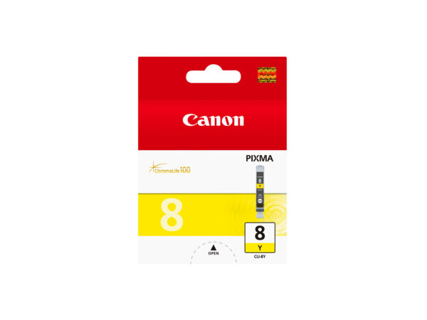 Canon CLI-8Y Yellow Ink Cartridge Canon CLI-8Y Yellow Ink Cartridge