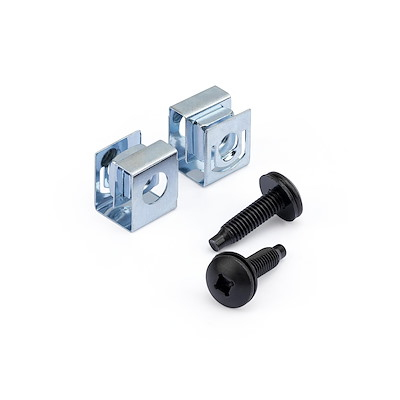 StarTech.com Server Rack Screws and Clip Nuts - 10-32 - Rack Mount StarTech.com Server Rack Screws and Clip Nuts - 10-32 - Rack Mount
