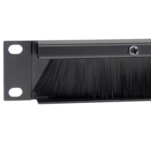StarTech.com 1U High-density Brush Strip Cable Management Panel, StarTech.com 1U High-density Brush Strip Cable Management Panel,