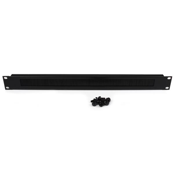 StarTech.com 1U High-density Brush Strip Cable Management Panel, StarTech.com 1U High-density Brush Strip Cable Management Panel,