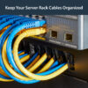 StarTech.com 1U High-density Brush Strip Cable Management Panel, StarTech.com 1U High-density Brush Strip Cable Management Panel,