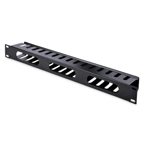 StarTech.com Horizontal 1U Server Rack Cable Management Finger Duct StarTech.com Horizontal 1U Server Rack Cable Management Finger Duct