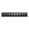 StarTech.com Horizontal 1U Server Rack Cable Management Finger Duct StarTech.com Horizontal 1U Server Rack Cable Management Finger Duct