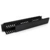StarTech.com Horizontal 2U Server Rack Cable Management Finger Duct StarTech.com Horizontal 2U Server Rack Cable Management Finger Duct