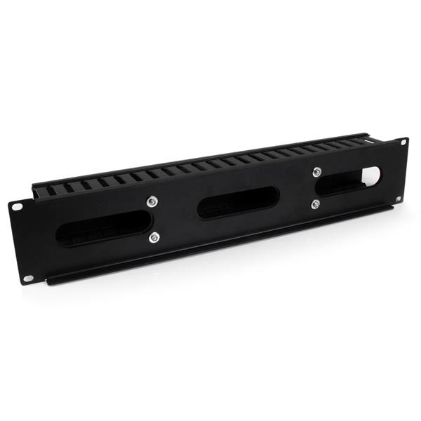 StarTech.com Horizontal 2U Server Rack Cable Management Finger Duct StarTech.com Horizontal 2U Server Rack Cable Management Finger Duct
