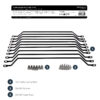 StarTech.com Horizontal Cable Lacing Bars with 4 in. Offset for Racks StarTech.com Horizontal Cable Lacing Bars with 4 in. Offset for Racks