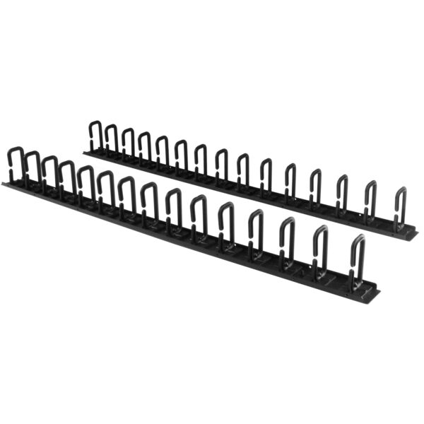 StarTech.com Vertical Cable Organizer with D-Ring Hooks - 0U - 6 ft. StarTech.com Vertical Cable Organizer with D-Ring Hooks - 0U - 6 ft.