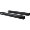 StarTech.com Vertical Cable Organizer with Finger Ducts - 0U - 6 ft. StarTech.com Vertical Cable Organizer with Finger Ducts - 0U - 6 ft.