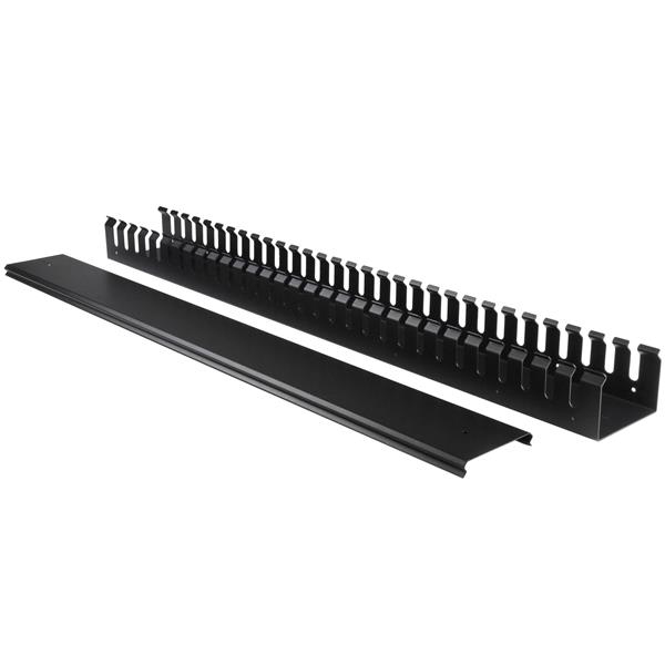 StarTech.com Vertical Cable Organizer with Finger Ducts - 0U - 6 ft. StarTech.com Vertical Cable Organizer with Finger Ducts - 0U - 6 ft.