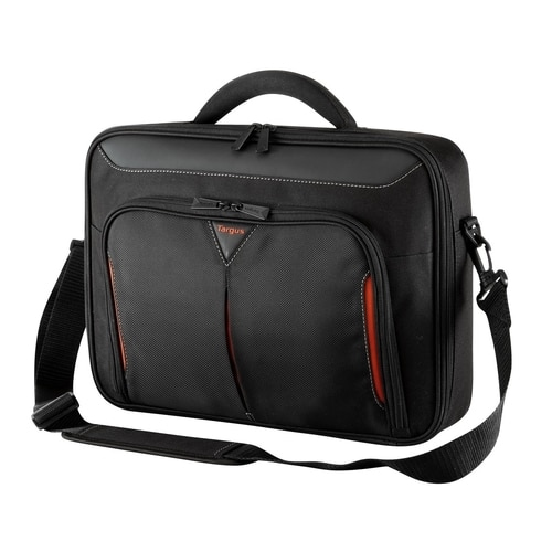 DELL Classic+ 35.6 cm (14") Briefcase Black, Red