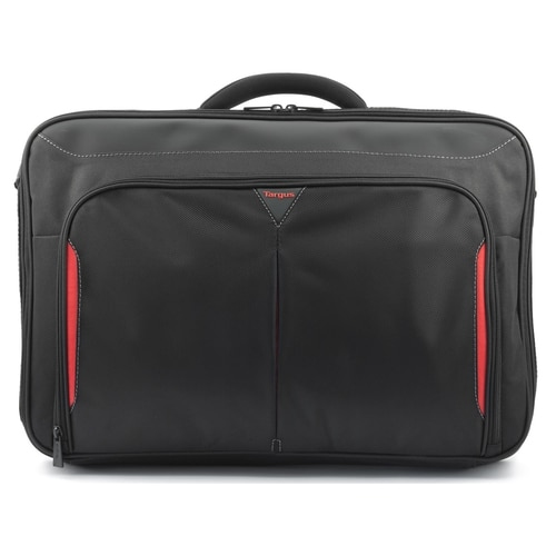 DELL Classic+ 45.7 cm (18") Briefcase Black, Red