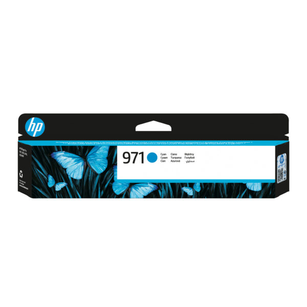 HP 971 Cyan Original Ink Cartridge HP 971 Cyan Original Ink Cartridge