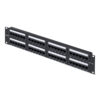StarTech.com 48-Port 2U Rackmount Cat6 Patch Panel, RJ45, UTP, 110