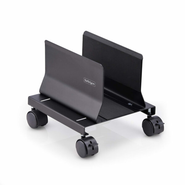 StarTech.com Computer Tower Cart, Rolling Mobile CPU Caddy on Wheels