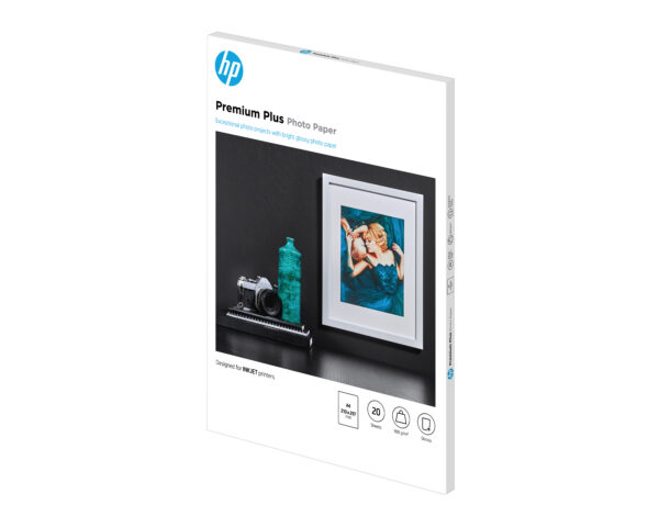 HP Premium Plus Photo Paper Glossy 300 g/m2 A4 (210 x 297 mm) 20 HP Premium Plus Photo Paper Glossy 300 g/m2 A4 (210 x 297 mm) 20
