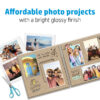 HP Advanced Photo Paper Glossy 65 lb 5 x 5 in. (127 x 127 mm) 20