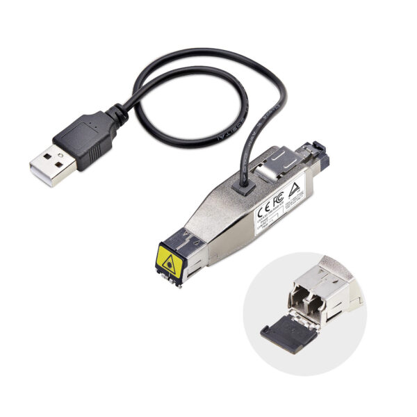StarTech.com Gigabit Fiber to RJ45 Ethernet Media Converter Dongle, StarTech.com Gigabit Fiber to RJ45 Ethernet Media Converter Dongle,