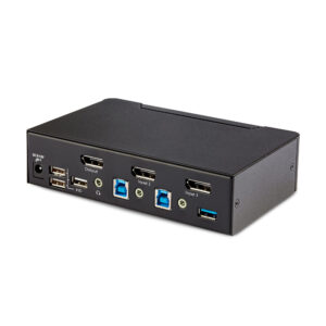 StarTech.com 2-Port DisplayPort KVM Switch, 8K 60Hz / 4K 144Hz, StarTech.com 2-Port DisplayPort KVM Switch, 8K 60Hz / 4K 144Hz,