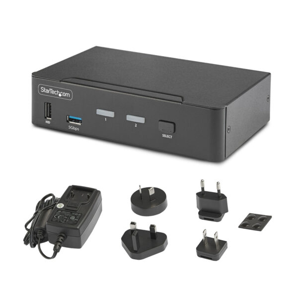 StarTech.com 2-Port DisplayPort KVM Switch, 8K 60Hz / 4K 144Hz, StarTech.com 2-Port DisplayPort KVM Switch, 8K 60Hz / 4K 144Hz,