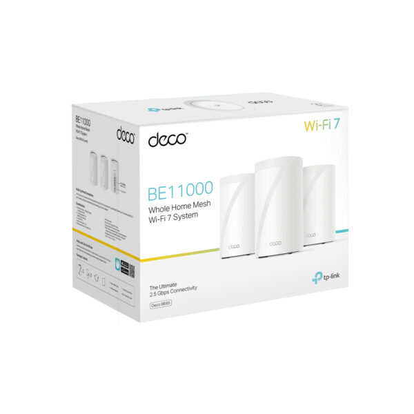 TP-Link BE9300 Whole Home Mesh Wi-Fi 7 System(Tri-Band) TP-Link BE9300 Whole Home Mesh Wi-Fi 7 System(Tri-Band)