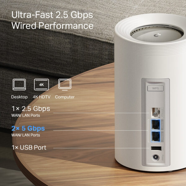 TP-Link BE9300 Whole Home Mesh Wi-Fi 7 System(Tri-Band) TP-Link BE9300 Whole Home Mesh Wi-Fi 7 System(Tri-Band)