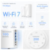 TP-Link BE19000 Whole Home Mesh Wi-Fi 7 System(Tri-Band) TP-Link BE19000 Whole Home Mesh Wi-Fi 7 System(Tri-Band)
